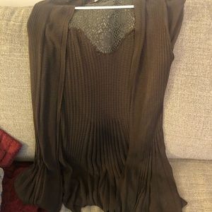 Beautiful brown cardigan